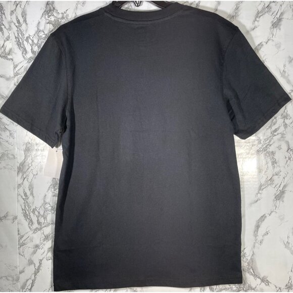 Quiksilver Mens Size Small Classic Logo Graphic T-Shirt Black Cotton - Picture 2 of 10